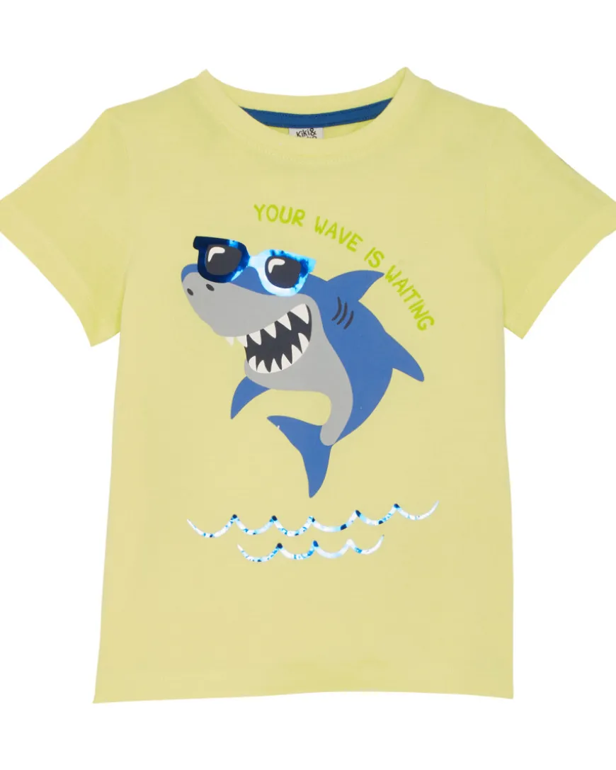 T-Shirt Hai Kiki & Koko, Rundhalsausschnitt-KiK Onlineshop Fashion