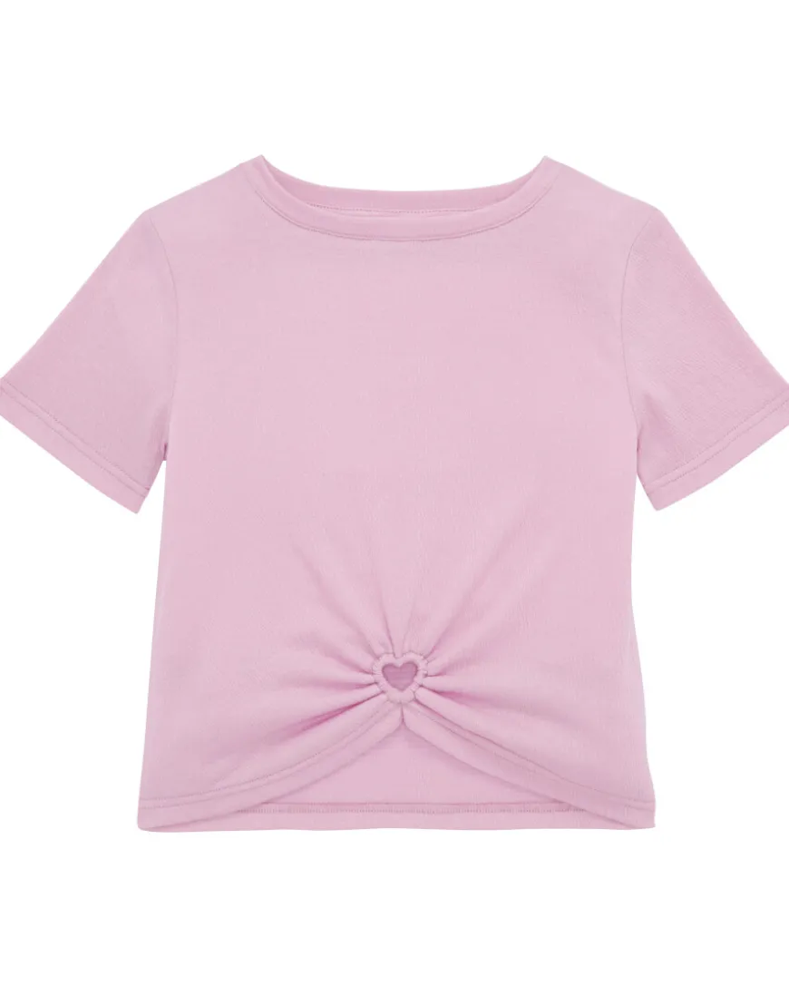 T-Shirt in Y.F.K., kleiner Cut-out-KiK Onlineshop Clearance