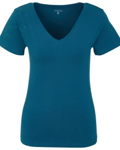 T-Shirt in Janina, V-Ausschnitt-KiK Onlineshop Hot