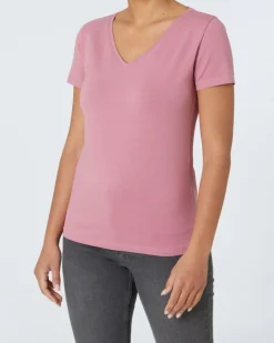T-Shirt in Janina, V-Ausschnitt-KiK Onlineshop Hot