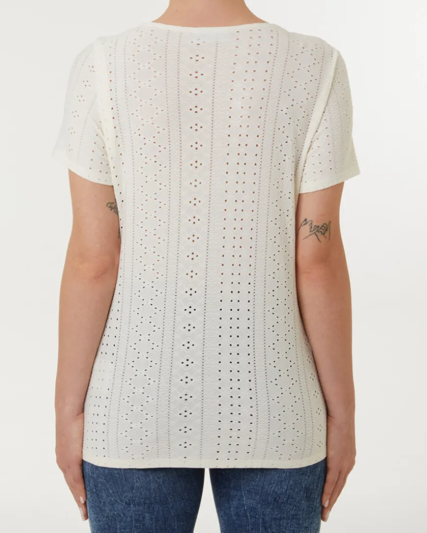 T-Shirt Janina, Lochmuster-KiK Onlineshop Hot