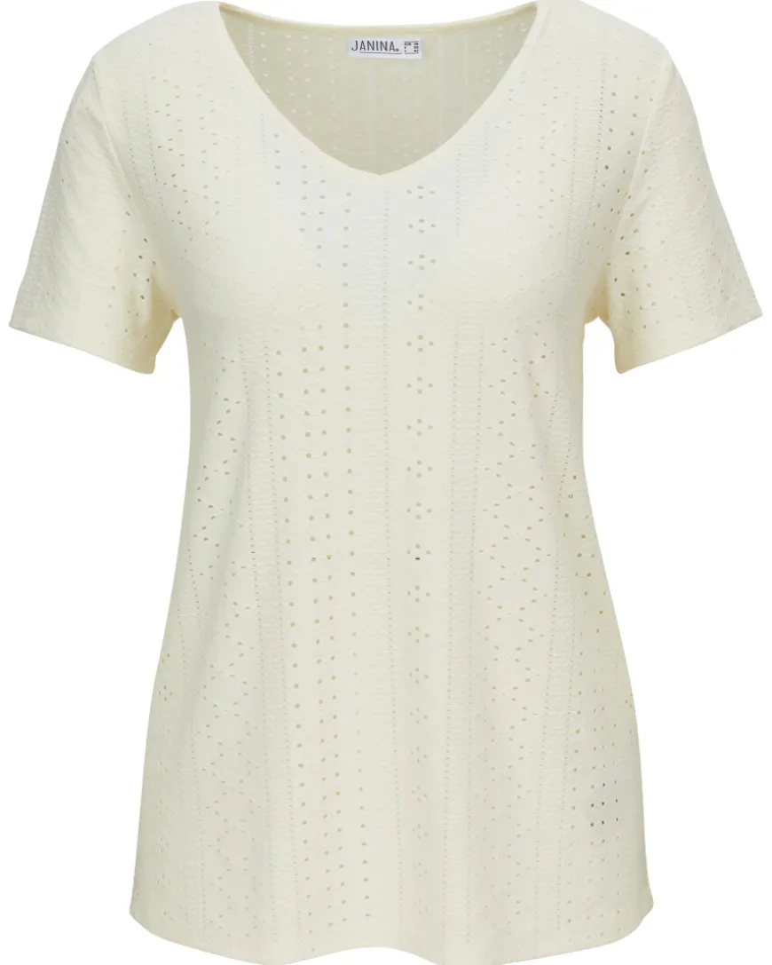 T-Shirt Janina, Lochmuster-KiK Onlineshop Hot