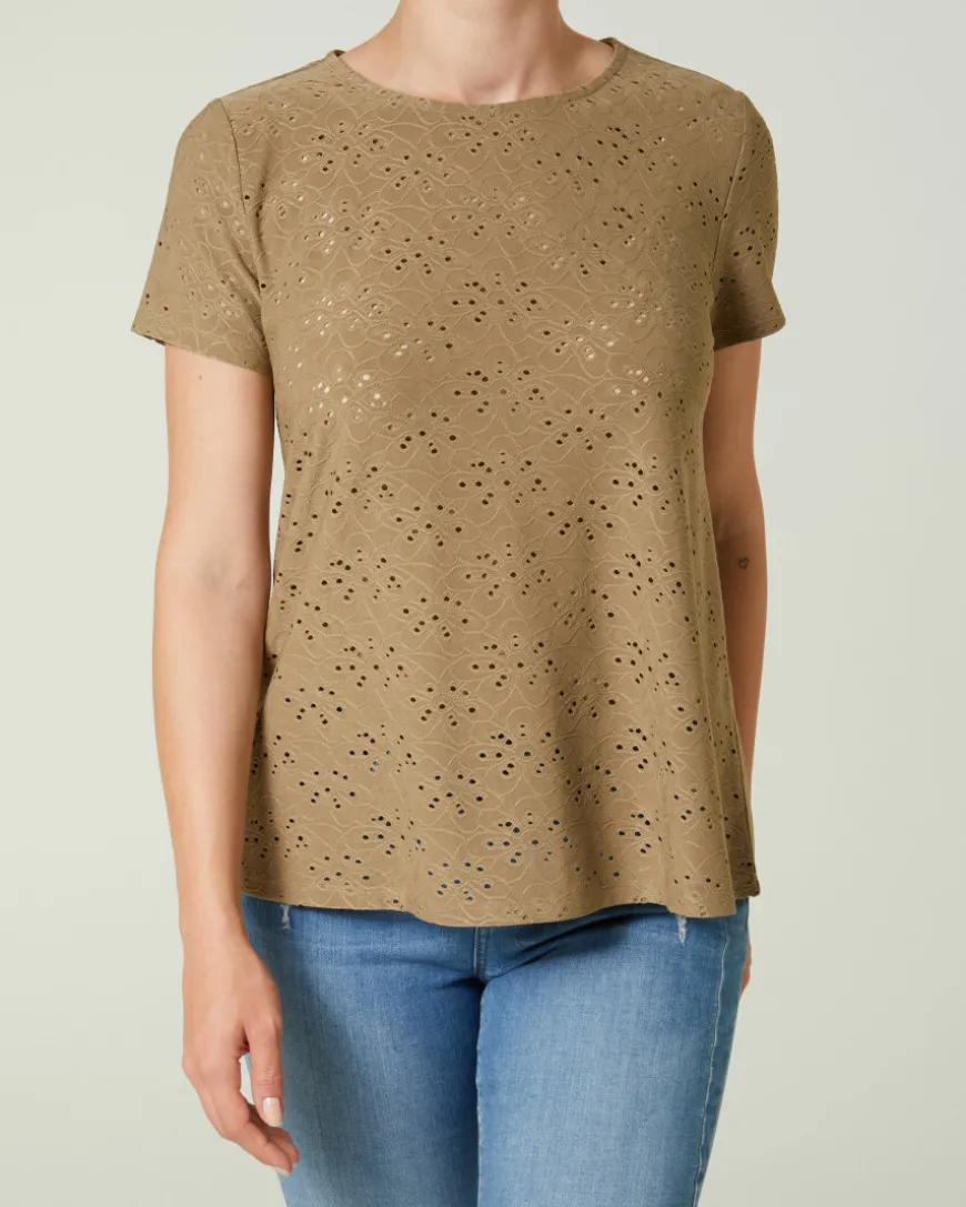 T-Shirt Janina, Lochmuster-KiK Onlineshop Store