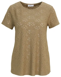 T-Shirt Janina, Lochmuster-KiK Onlineshop Store