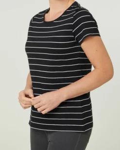 T-Shirt Janina, Rundhalsausschnitt-KiK Onlineshop Discount