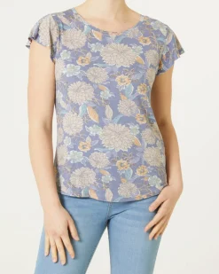 T-Shirt Janina, verschiedene Designs-KiK Onlineshop Clearance
