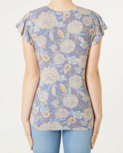 T-Shirt Janina, verschiedene Designs-KiK Onlineshop Clearance