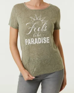 T-Shirt Janina, verschiedene Designs-KiK Onlineshop Cheap
