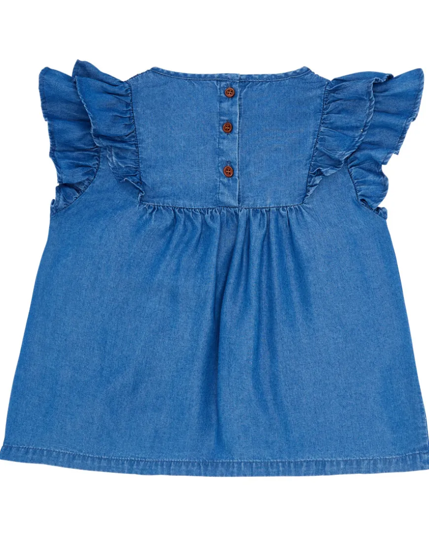 T-Shirt Jeansoptik Kiki & Koko, Knopfleiste-KiK Onlineshop Outlet