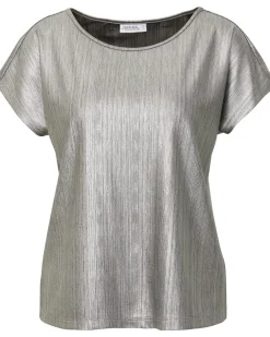 T-Shirt Metallic Janina, Rundhalsausschnitt-KiK Onlineshop Sale