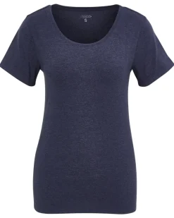 T-Shirt mit Rundhalsausschnitt Janina, Stretchanteil-KiK Onlineshop Clearance