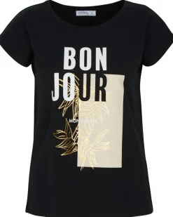 T-Shirt mit schimmerende details Janina, Rundhalsausschnitt-KiK Onlineshop Fashion