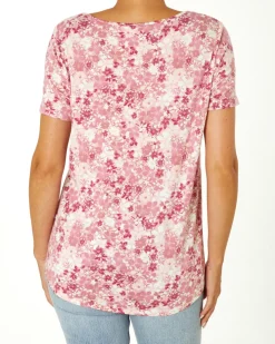 T-Shirt mit Stretch Janina, verschiedene Designs-KiK Onlineshop Store