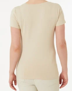 T-Shirt mit Stretch Janina, Rundhalsausschnitt-KiK Onlineshop Cheap