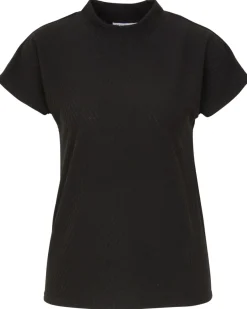T-Shirt mit Zickzackmuster Janina, Stehkragen-KiK Onlineshop Flash Sale