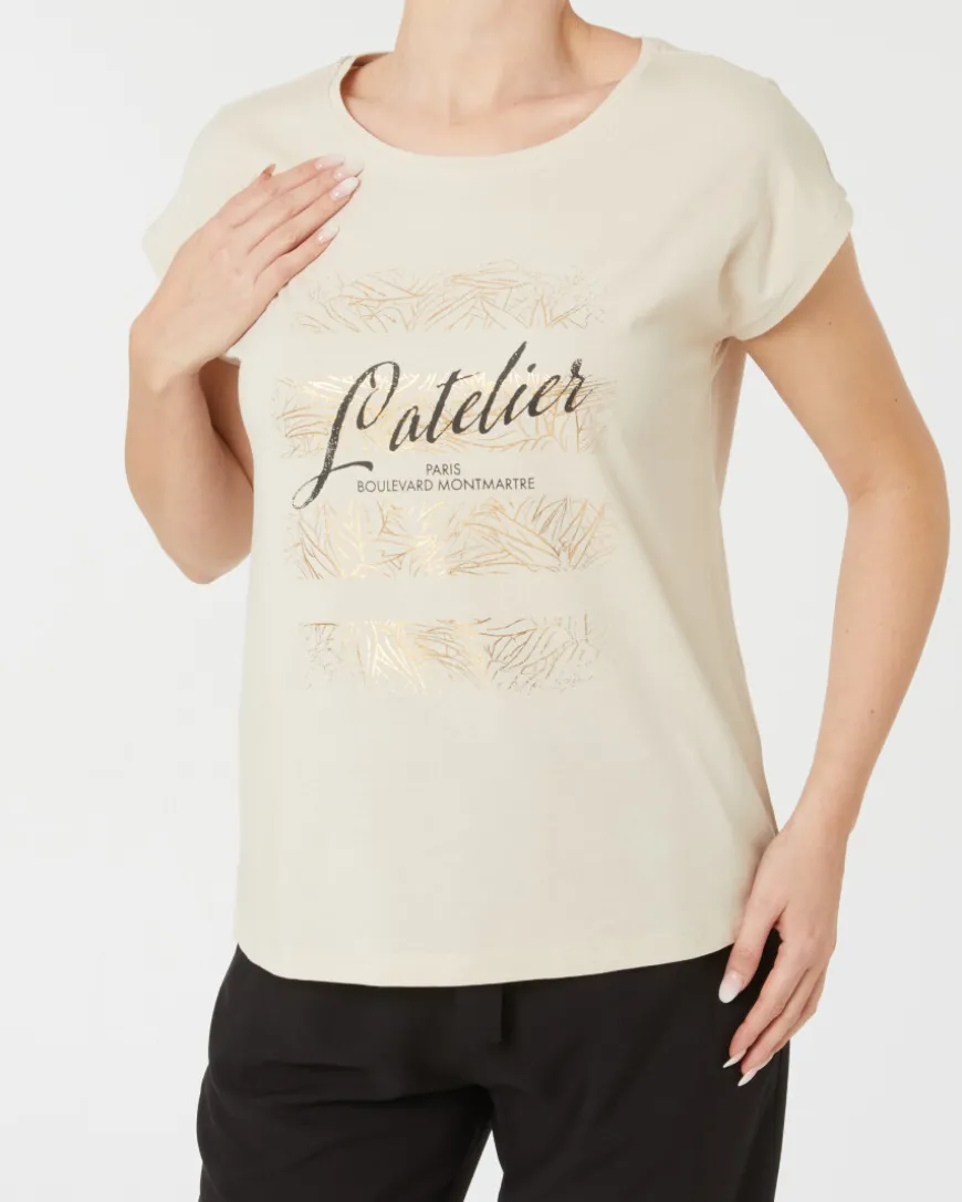 T-Shirt Paris Janina, Rundhalsausschnitt-KiK Onlineshop Outlet