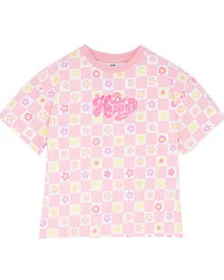 T-Shirt Schachbrett Kiki & Koko, Rundhalsausschnitt-KiK Onlineshop Best