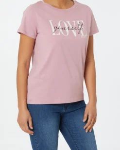 T-Shirt Schriftzug Janina, verschiedene Designs-KiK Onlineshop Sale