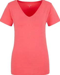 T-Shirt V-Ausschnitt Janina, Stretchanteil-KiK Onlineshop Outlet