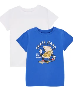 T-Shirts Rundhalsausschnitt 2er-Pack, Kiki & Koko-KiK Onlineshop Clearance