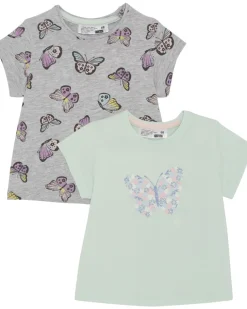 T-Shirts Schmetterlinge 2er-Pack, Ergee-KiK Onlineshop Cheap