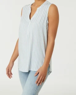 Viskose-Blusentop Janina, Y-Ausschnitt-KiK Onlineshop New