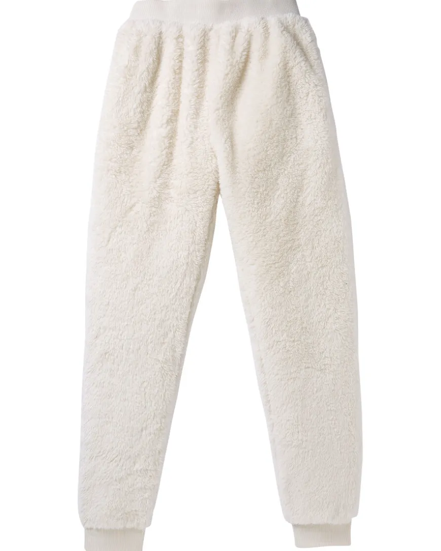 Weiße Fleecehose Y.F.K., elastischer Bund-KiK Onlineshop Discount