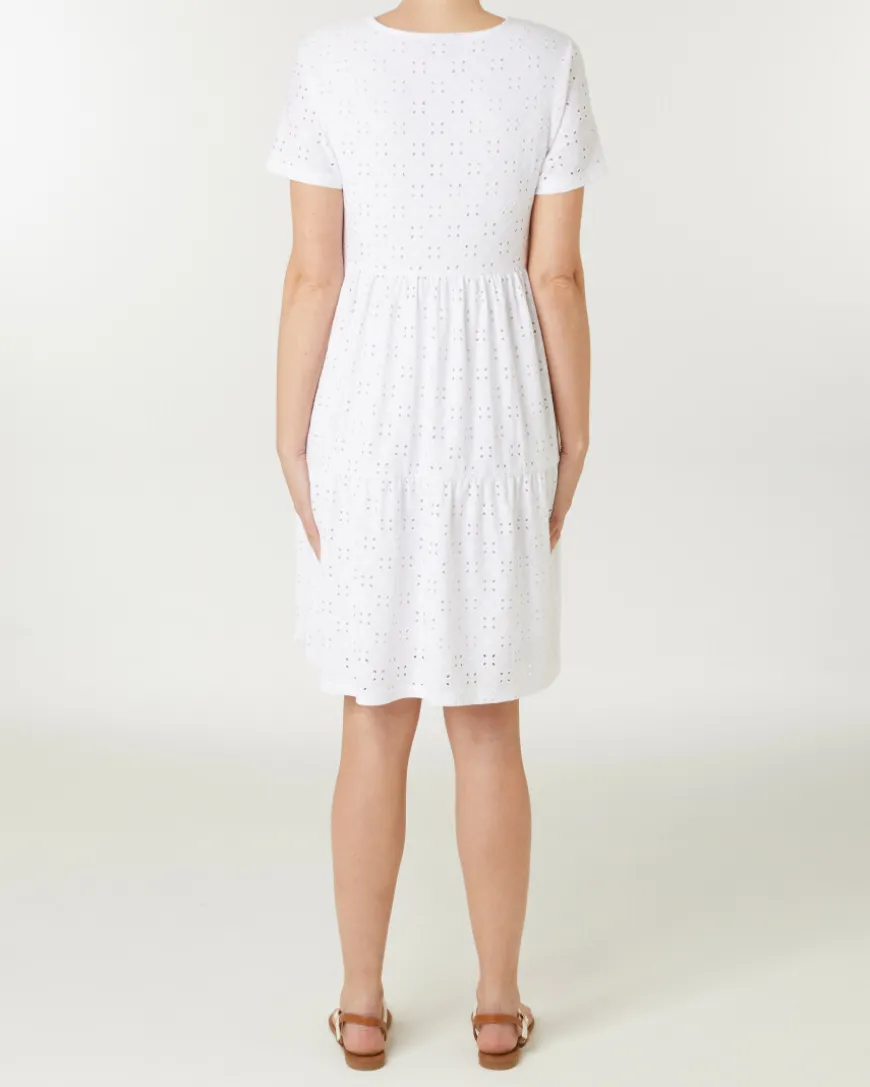es Kleid Janina, Lochstickereien-KiK Onlineshop Shop