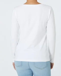 es Langarmshirt Janina, Stretch-KiK Onlineshop Store