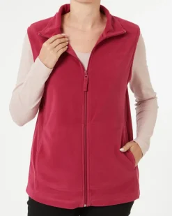 e Fleeceweste Janina, Seitentaschen-KiK Onlineshop Cheap