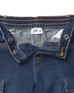 Weitenverstellbare Cargo-Jeans Loose-fit-KiK Onlineshop Hot
