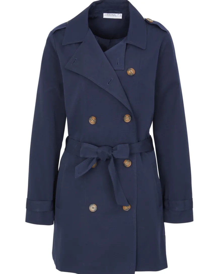 Zweireihiger Trenchcoat Janina, Knopfleiste-KiK Onlineshop Sale