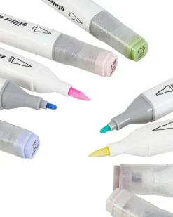 Zweispitzmarker 12er-Pack, Glitzertinte-KiK Onlineshop Best Sale